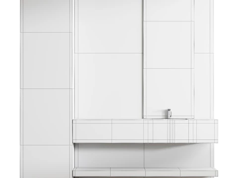 Bathroom furniture 10 3D Model