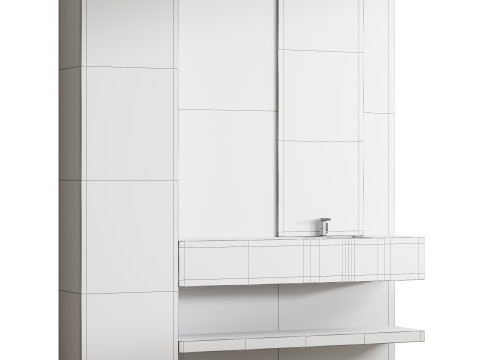 Bathroom furniture 10 Model 3D