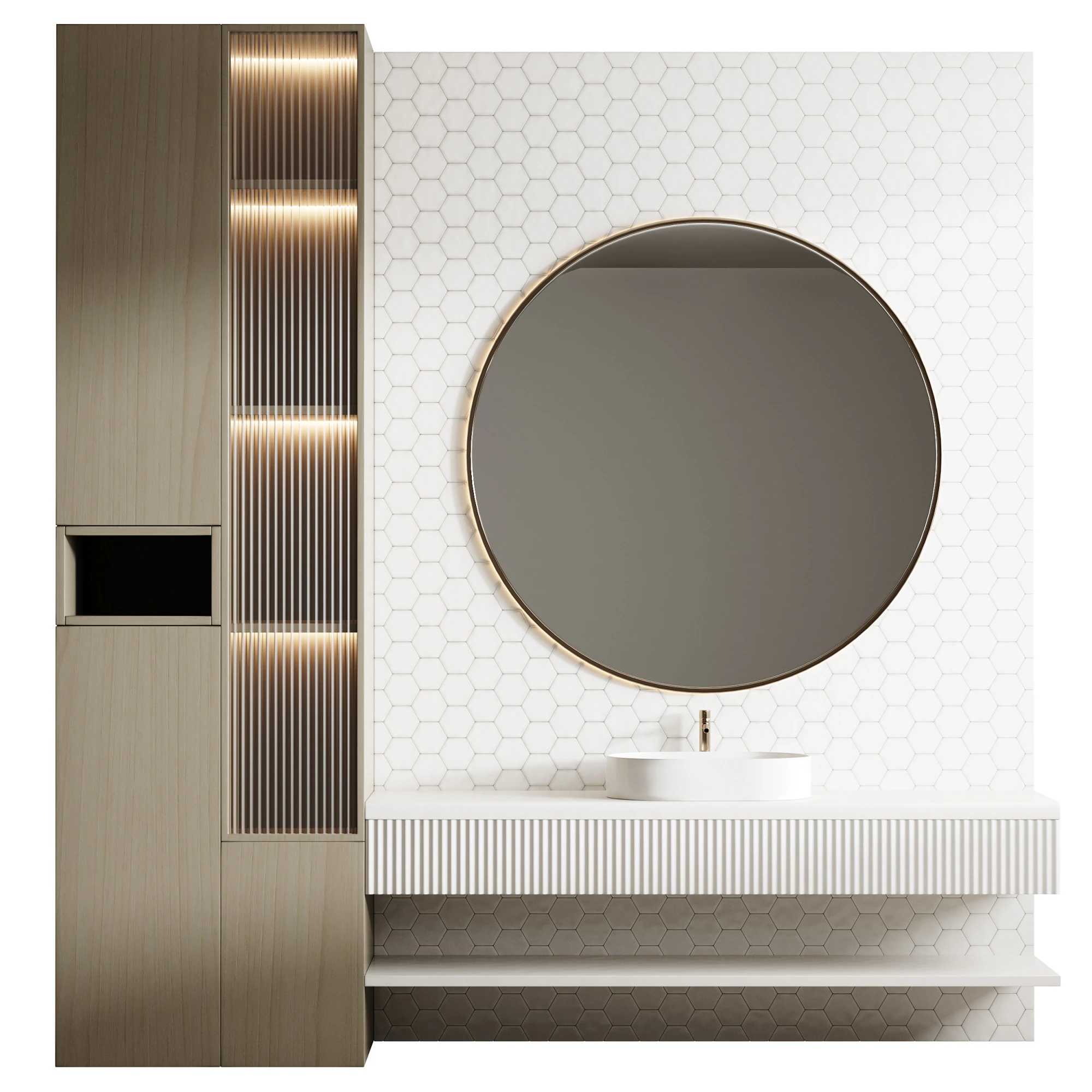 Bathroom furniture 11 3D Model .c4d .max .obj .3ds .fbx .stl .blend 