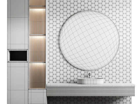 Bathroom furniture 11 3D Model