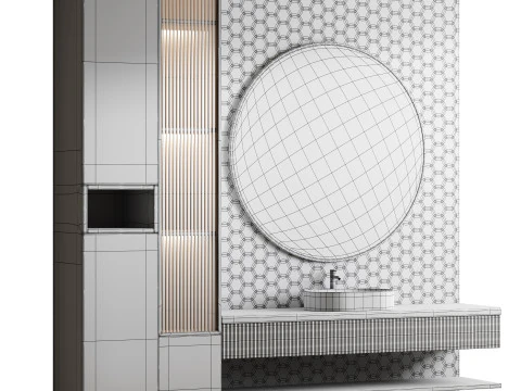 Bathroom furniture 11 3D Model