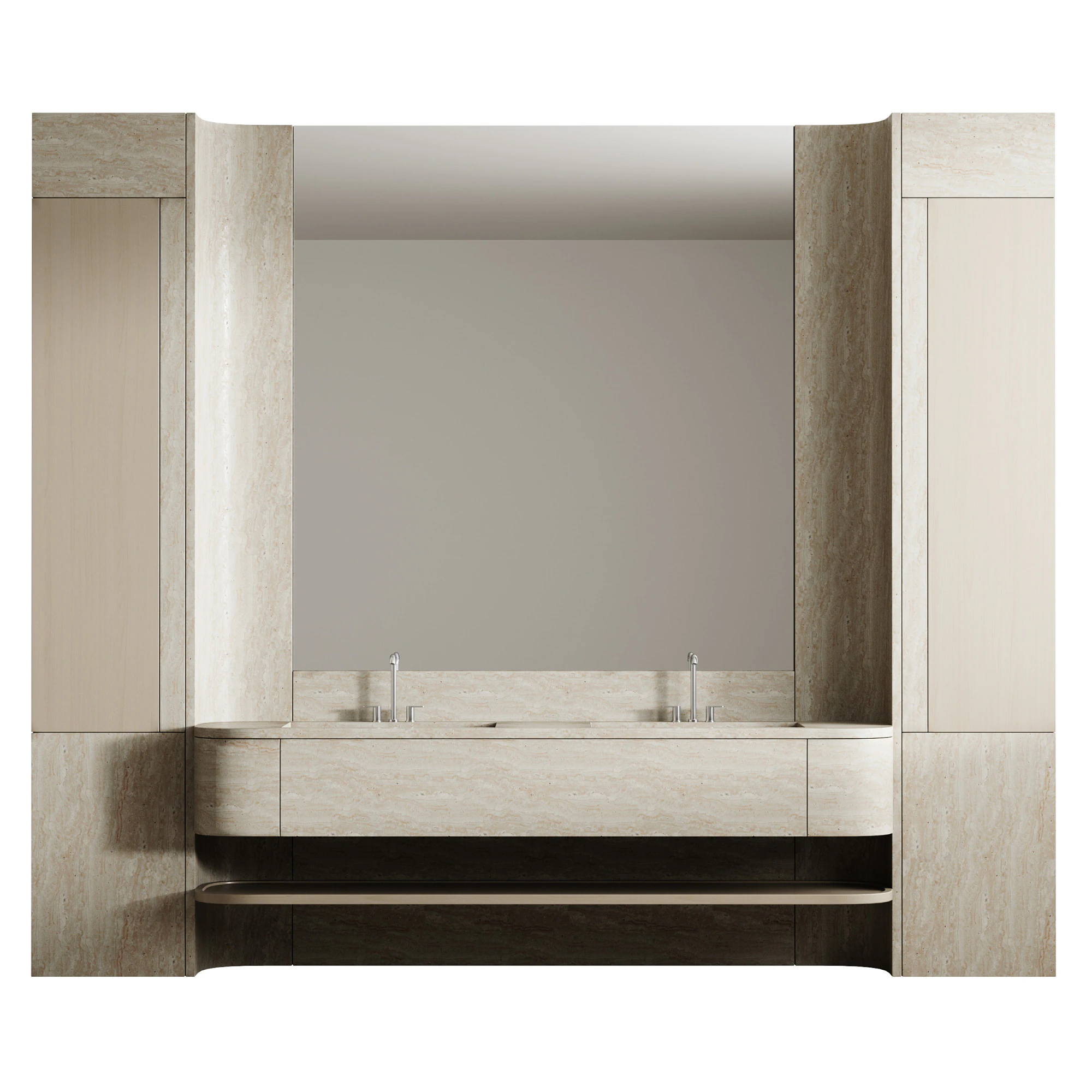 Bathroom furniture 12 3D Model .c4d .max .obj .3ds .fbx .stl .blend 