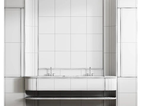 Bathroom furniture 12 3D Model