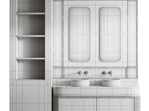 Bathroom furniture 13 3D Model