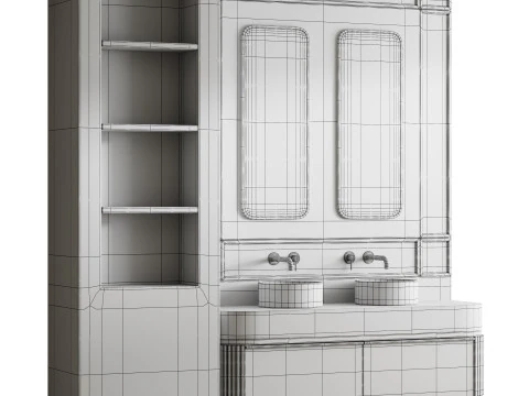 Bathroom furniture 13 3D Model