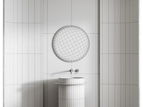 Bathroom furniture 14 3D Model