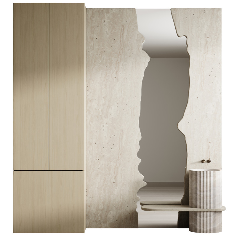 Bathroom furniture 15 3D Model .c4d .max .obj .3ds .fbx .stl .blend