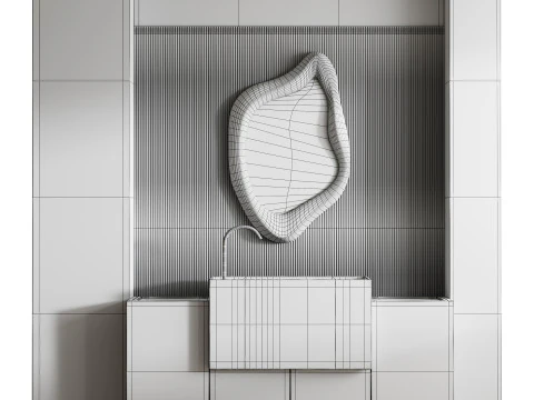 Bathroom furniture 16 3D Model