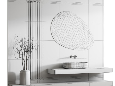 Bathroom furniture 17 3D Model