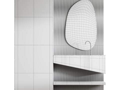 Bathroom furniture 18 3D Модель