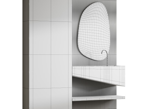 Bathroom furniture 18 3D Модель