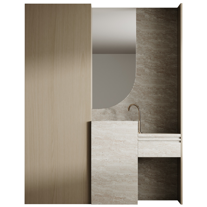 Bathroom furniture 19 Modèle 3D .c4d .max .obj .3ds .fbx .stl .blend 
