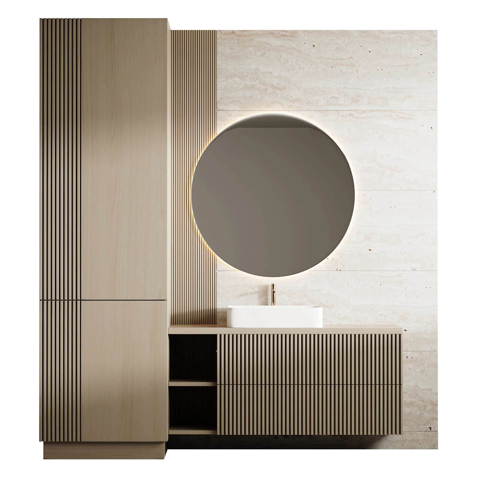 Bathroom furniture 20 3D Model .c4d .max .obj .3ds .fbx .stl .blend 