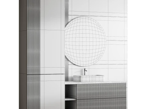 Bathroom furniture 20 3D Model