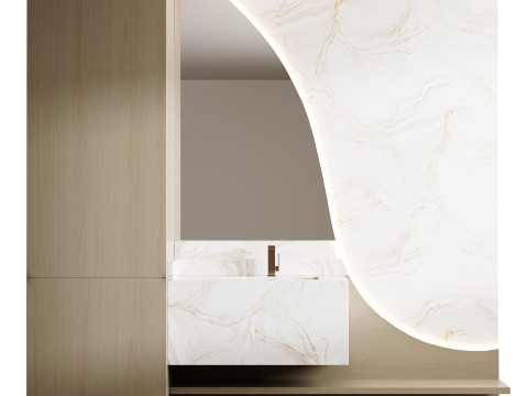Bathroom furniture 21 Modèle 3D