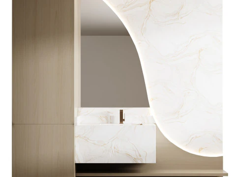 Bathroom furniture 21 3D Model