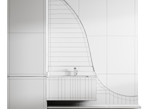 Bathroom furniture 21 Modèle 3D