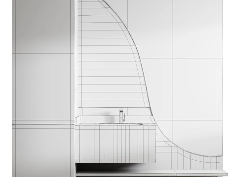 Bathroom furniture 21 3D Model