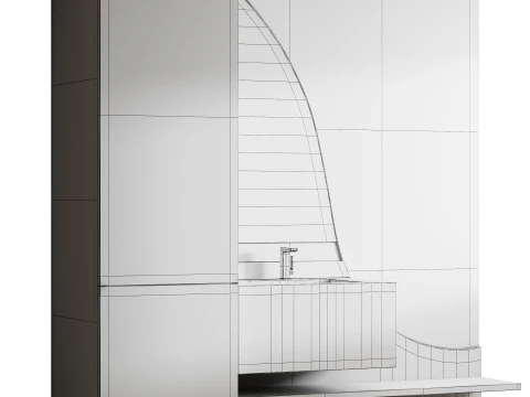 Bathroom furniture 21 3D Model