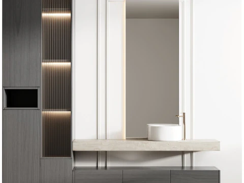 Bathroom furniture 22 3D Model
