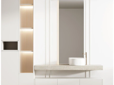 Bathroom furniture 22 3D Model