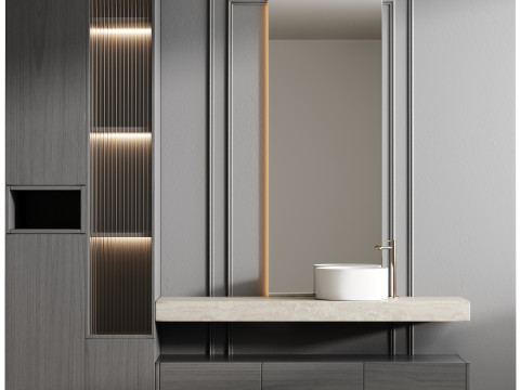 Bathroom furniture 22 Modelo 3D