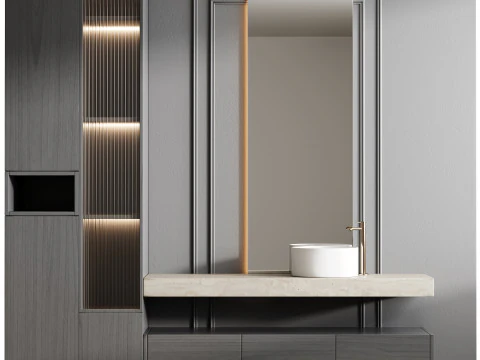 Bathroom furniture 22 3D Model