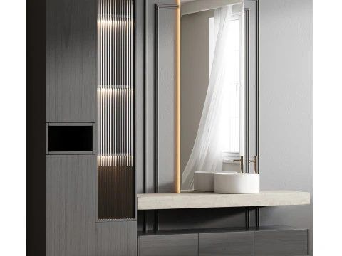 Bathroom furniture 22 3D Model