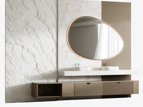 Bathroom furniture 23 3D Model