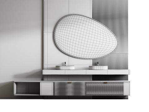 Bathroom furniture 23 Modelo 3D
