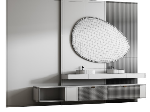 Bathroom furniture 23 Modelo 3D