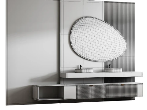 Bathroom furniture 23 3D Model