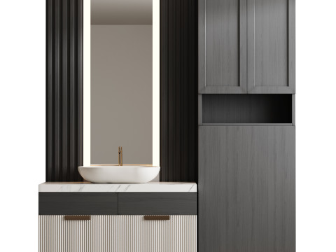 Bathroom furniture 24 Modèle 3D