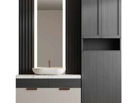 बाथरूम फर्नीचर 24 3D मॉडल