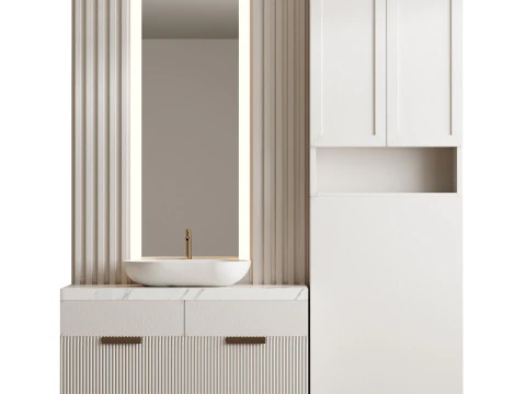 बाथरूम फर्नीचर 24 3D मॉडल