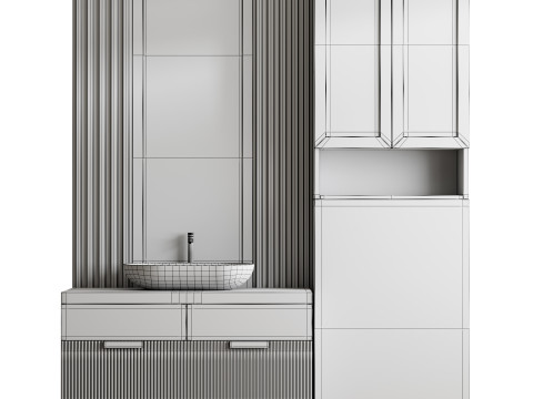 Bathroom furniture 24 Modèle 3D
