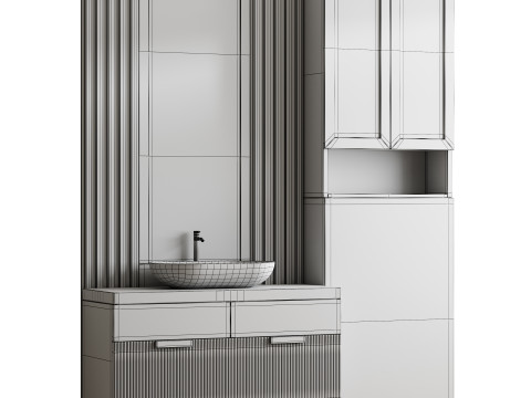 Bathroom furniture 24 Modèle 3D