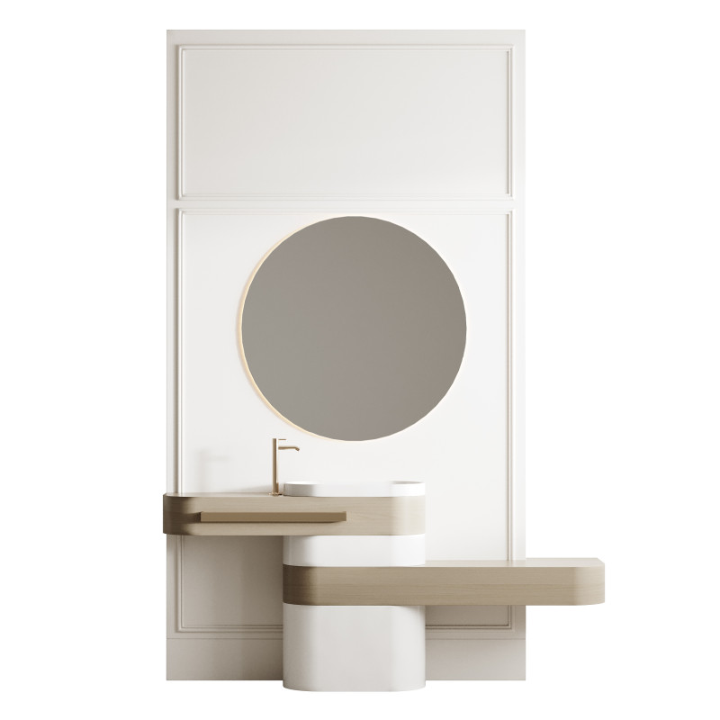 Bathroom furniture 25 3D Модель .c4d .max .obj .3ds .fbx .stl .blend