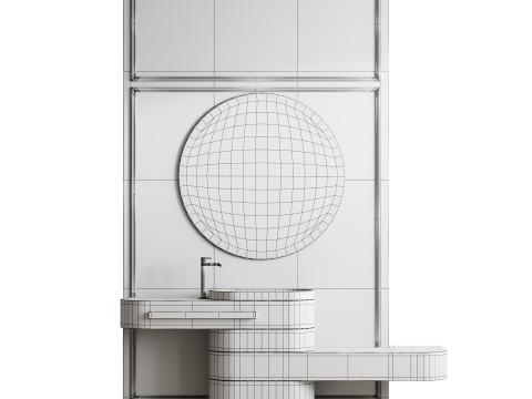 Bathroom furniture 25 3D Модель