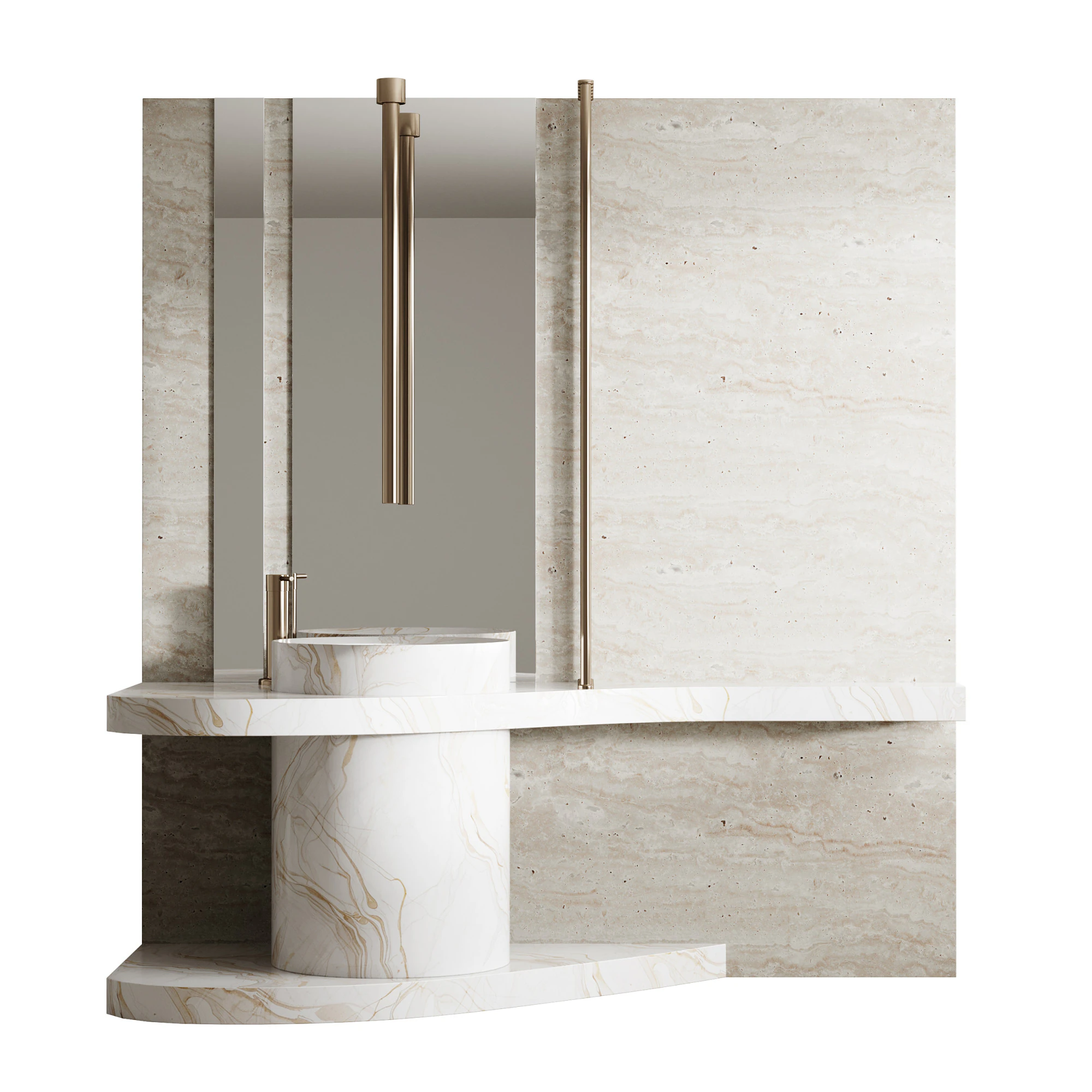 Bathroom furniture 26 3D Model .c4d .max .obj .3ds .fbx .stl .blend 