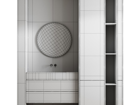 Bathroom furniture 28 Modelo 3D