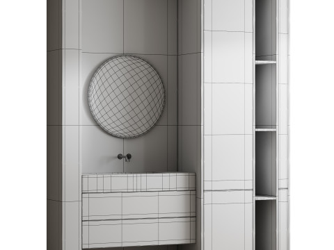 Bathroom furniture 28 Modelo 3D