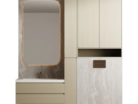 Bathroom furniture 29 3D Model