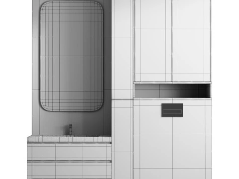 Bathroom furniture 29 3D Model