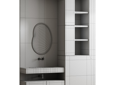 Bathroom furniture 30 3D Model