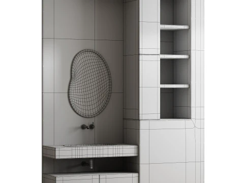 Bathroom furniture 30 3D Model