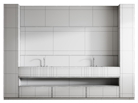 Bathroom furniture 31 3D 模型