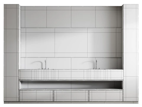 Mobili da bagno 31 Modello 3D