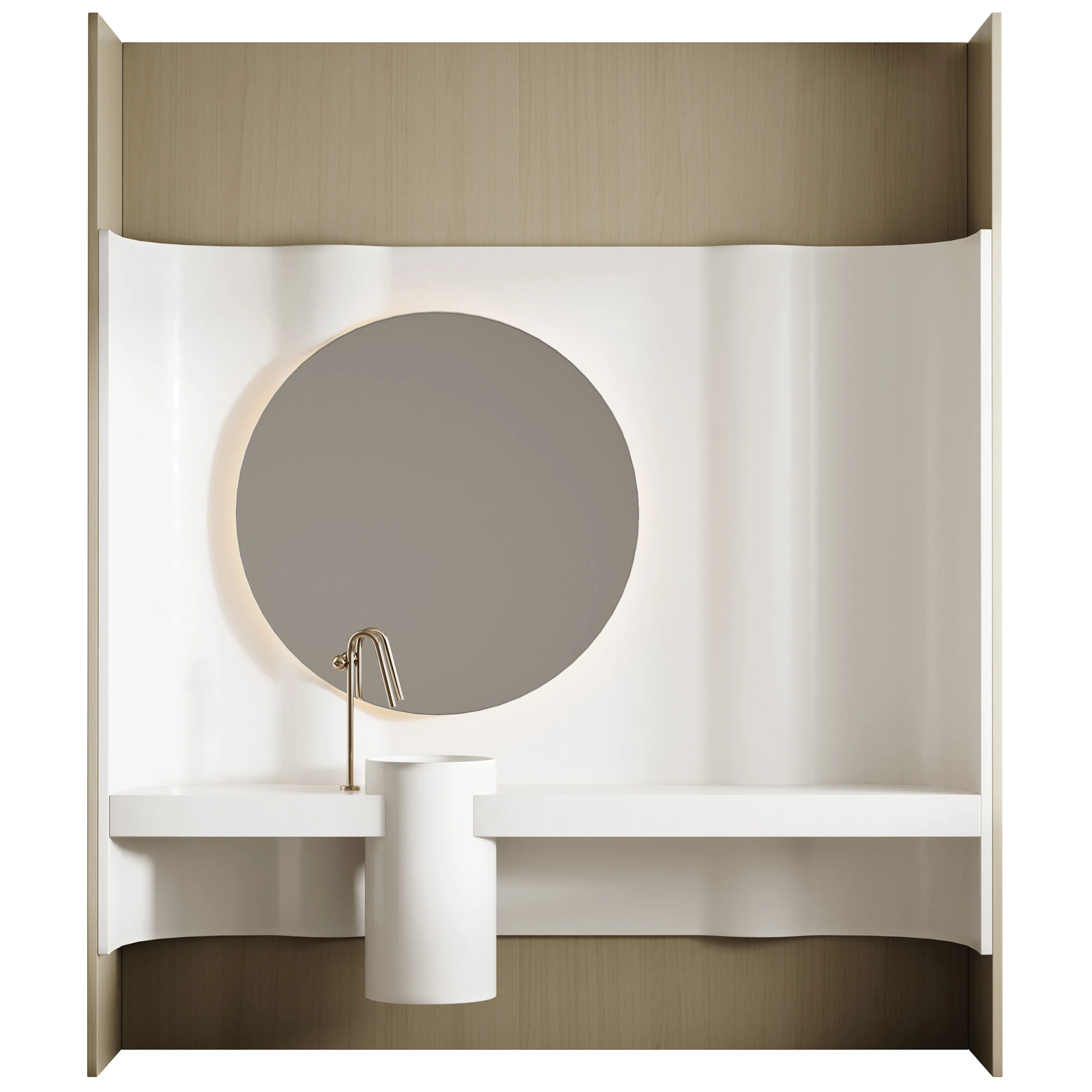 Bathroom furniture 32 3D Model .c4d .max .obj .3ds .fbx .stl .blend
