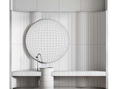 Bathroom furniture 32 Modelo 3D